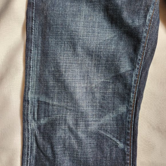 American Eagle Original Straight Leg Dark Indigo Jean Women (26/28) - Picture 3 of 16